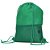 SACOLA MOCHILA BOLSO COM ZIPER - VERDE BP0002 - Imagem 1