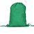 SACOLA MOCHILA BOLSO COM ZIPER - VERDE BP0002 - Imagem 3