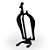 ORNAMENTO DE MADEIRA PARA VINHO - PINGUIM PRETO - Imagem 1
