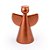 ORNAMENTO MODELO ANJO GRANDE COBRE - Imagem 1