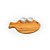 PETISQUEIRA TECA COM 02 RAMEQUINS 77 ML - PEIXE PEQUENO - Imagem 1