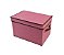 CAIXA ORGANIZADORA SWEET DE TNT E LINHO 38X25X25 - Imagem 1