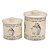 KIT 2 LATAS DE FERRO BREAD - Imagem 1