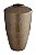 VASO MARTELADO BRONZE 19X19X25CM - Imagem 3