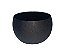 CENTRO DE MESA TEXTURIZADO PRETO 20X20X14CM - Imagem 1