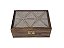CAIXA DE MADEIRA DE RESINA 18X13X6CM - Imagem 1