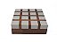 CAIXA DE MADEIRA DE RESINA 15X15X5CM - Imagem 1