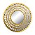 ESPELHO DECORATIVO DOURADO SPECULUM - 40X40X4,5CM - Imagem 1