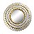 ESPELHO DECORATIVO DOURADO SPECULUM - 76X76X4,5CM - Imagem 1