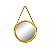 ESPELHO DECORATIVO DOURADO GRÉCIA - 39X39X3,5CM - Imagem 1