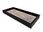 BANDEJA PRETA MARBLE 34X14X3CM - Imagem 1