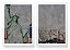 QUADRO DECORATIVO 2 PÇS BRANCO FREEDOM 53x33x3CM - Imagem 1