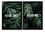 QUADRO DECORATIVO 2 PÇS PRETO VIBE 53x33x3CM - Imagem 1