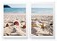 QUADRO DECORATIVO 2 PÇS BRANCO SAND 53x33x3CM - Imagem 1