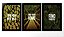 QUADRO DECORATIVO 3 PÇS PRETO FIND 43x33x1CM - Imagem 1