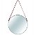ESPELHO OFF WHITE EM METAL - Imagem 1