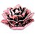 FLOR ROSE GOLD EM CERAMICA - Imagem 1