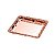 BANDEJA DE ZAMAC BALLS ROSÉ 14,5x14,5cm - Imagem 1