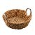 CESTA DE FIBRA NATURAL C/ALÇA DE METAL 27x27x8cm - Imagem 1
