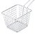 CESTA DE FERRO CROMADO 20x8,5x10,5cm - Imagem 5