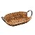 CESTA DE FIBRA NATURAL C/ALÇA DE METAL PRETA 35x23x8cm - Imagem 1