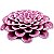 FLOR ROSA EM CERAMICA - Imagem 1