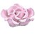 FLOR ROSA EM CERAMICA - Imagem 1