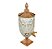 DISPENSER CRISTAL ECOLÓGIC DIAMOND TAMPA PÉ TORNEIRA ROSÉ 5l - Imagem 1