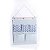 ORGANIZADOR DE PAREDE CHEVRON 5 BOLSOS - 31 x 34 cm - Imagem 1