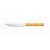 FACA P/CHURRASCO AÇO INOX C/CABO PLÁSTICO BAMBU BASIC 20cm - Imagem 1