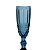 CJ 6 TAÇAS P/CHAMPAGNE DE VIDRO LIBÉLULA AZUL 140ml - Imagem 3