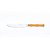 FACA P/MESA DE AÇO INOX C/CABO PLÁSTICO BAMBU BASIC 21,5cm - Imagem 1