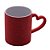 CANECA DE PORCELANA LUMINUS HEART VERMELHO 350ml - Imagem 3