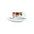 CJ 6 XÍCARAS CAFÉ C/PÍRES PORCELANA SUPER WHITE 90ml - Imagem 2