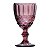 CJ 6 TAÇAS P/VINHO DE VIDRO LIBÉLULA LILÁS 210ml - Imagem 1