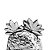 CJ 6 PORTA CARTÕES DE ZAMAC SILVER PLATED PINEAPPLE 2,8x3cm - Imagem 4