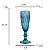 CJ 6 TAÇAS P/CHAMPAGNE DE VIDRO DIAMOND AZUL 140ml - Imagem 2
