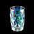 CJ 6 COPOS ALTOS DE VIDRO DIAMOND RAINBOW 350ml - Imagem 2