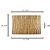 LUGAR AMERICANO DE PLÁSTICO BAMBU 43,5x28,5cm - Imagem 2