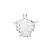 POTICHE DE CRISTAL DIAMOND 11,5x10,5cm - Imagem 1