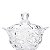POTICHE DE CRISTAL DIAMOND 11,5x10,5cm - Imagem 2