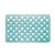 TAPETE P/BANHEIRO DE PVC C/ANTIDERRAPANTE AZUL 59x37cm - Imagem 1