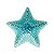 DECOR DE CERÂMICA ESTRELA AZUL 15,5x5cm - Imagem 3
