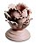 PORTA-VELAS ROSA EM CERAMICA - Imagem 2