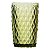 CJ 6 COPOS ALTOS DE VIDRO BICO DE ABACAXI VERDE 350ml - Imagem 1