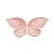 DECOR DE CERÂMICA BORBOLETA ROSA 17,5x16,5cm - Imagem 2