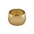 CJ 4 ANÉIS P/GUARDANAPO DE AÇO ALLIANCE DOURADO 4,5cm - Imagem 1