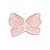 DECOR DE CERÂMICA BORBOLETA ROSA 18,5x12cm - Imagem 2