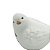PÁSSARO DECORATIVO DE CERÂMICA GARDEN BRANCO 10x6,5x6,5cm - Imagem 4