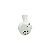 PÁSSARO DECORATIVO DE CERÂMICA GARDEN BRANCO 10x6,5x6,5cm - Imagem 3